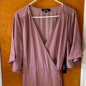 XL Midi Wrap Dress